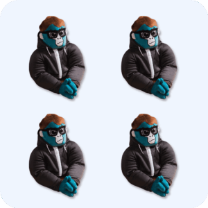 Gorilla Tag Lemming Plush 4PCS